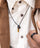 Brontide Eye Necklace | Tiger Eye | Black