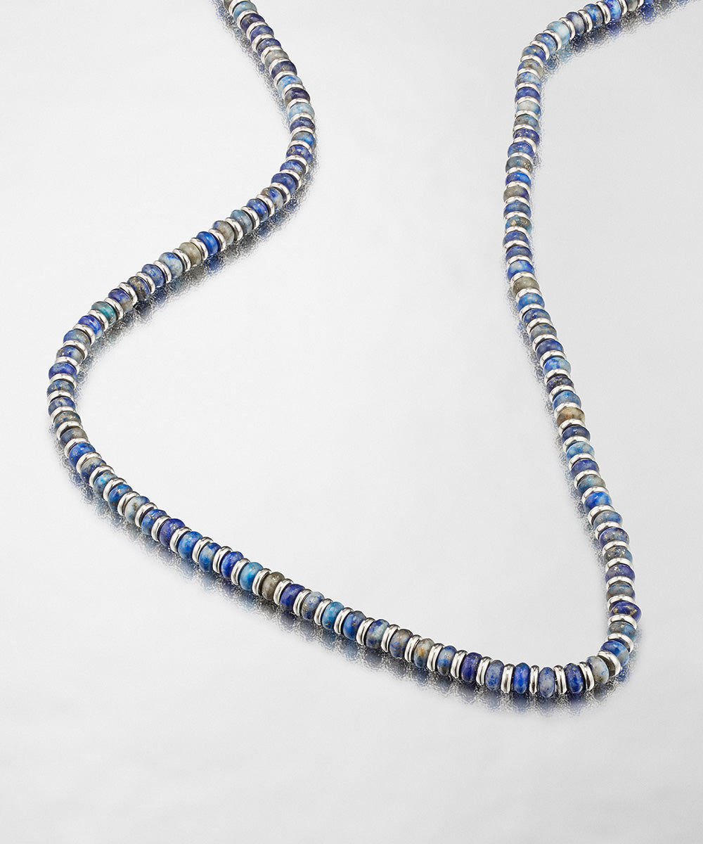 Brontide Necklace Lapis Lazuli | Silver