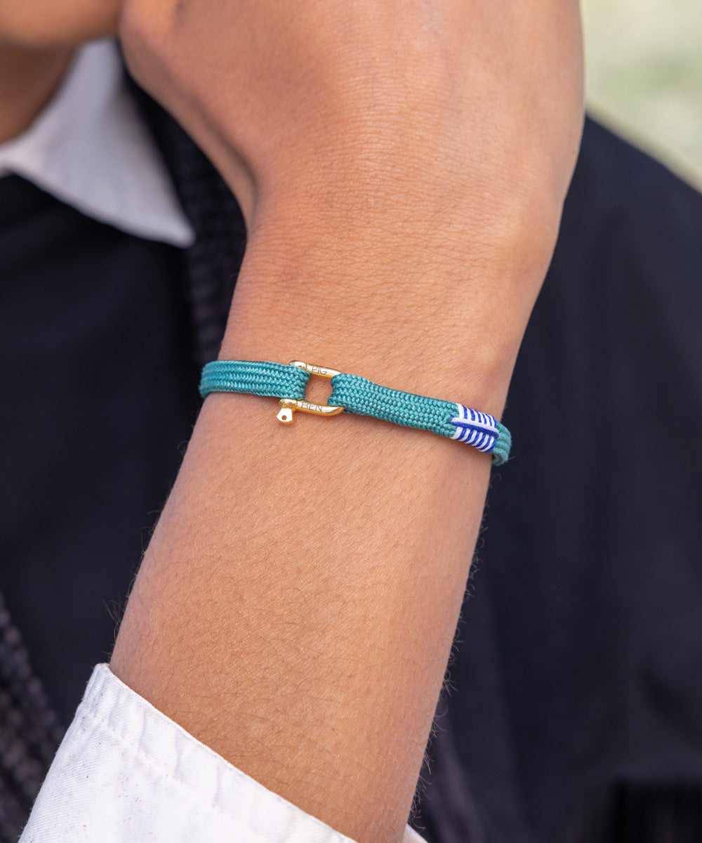 Franky Patina Green | Gold