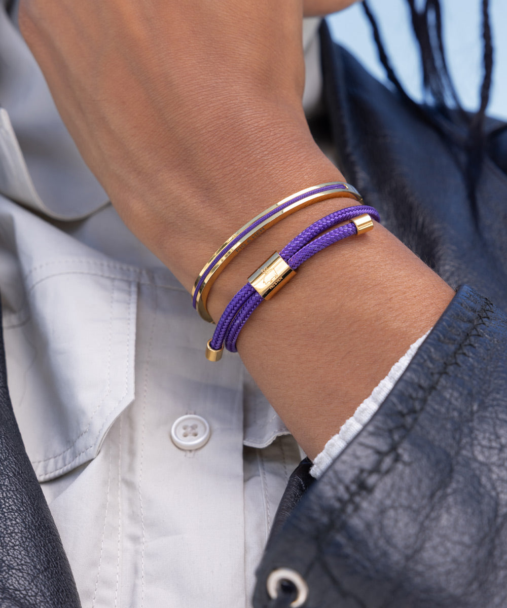 Maya Lou Royal Purple | Gold