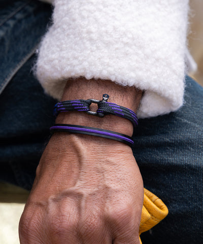 Vicious Vik Black - Royal Purple | Black
