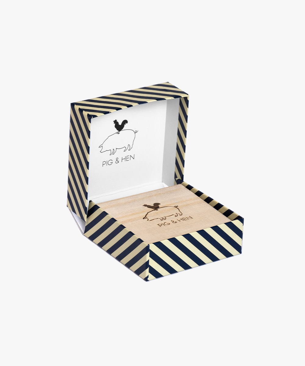 Single Giftbox | Navy | Sand