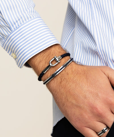 Lobster Larry Navy | Silver