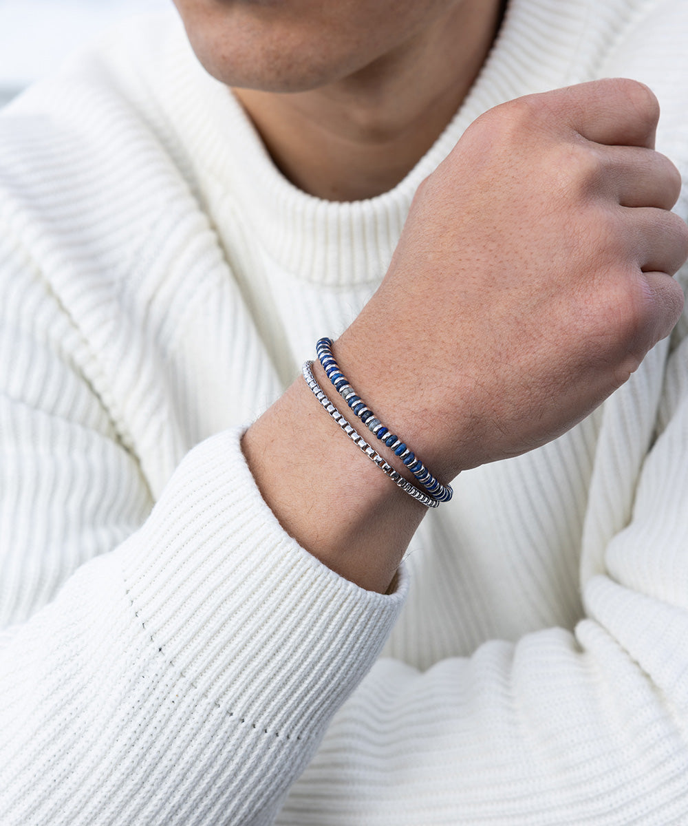 Mariner Brontide 4mm Lapis Lazuli | 925 Sterling Zilver