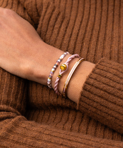 Maya Lou Dusty Pink | Gold