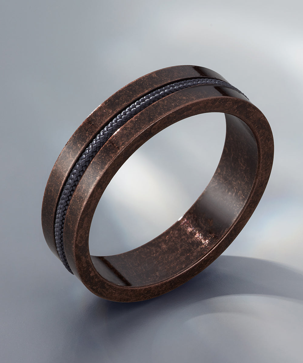 Navarch 6mm Ring Slate Gray | Bronze