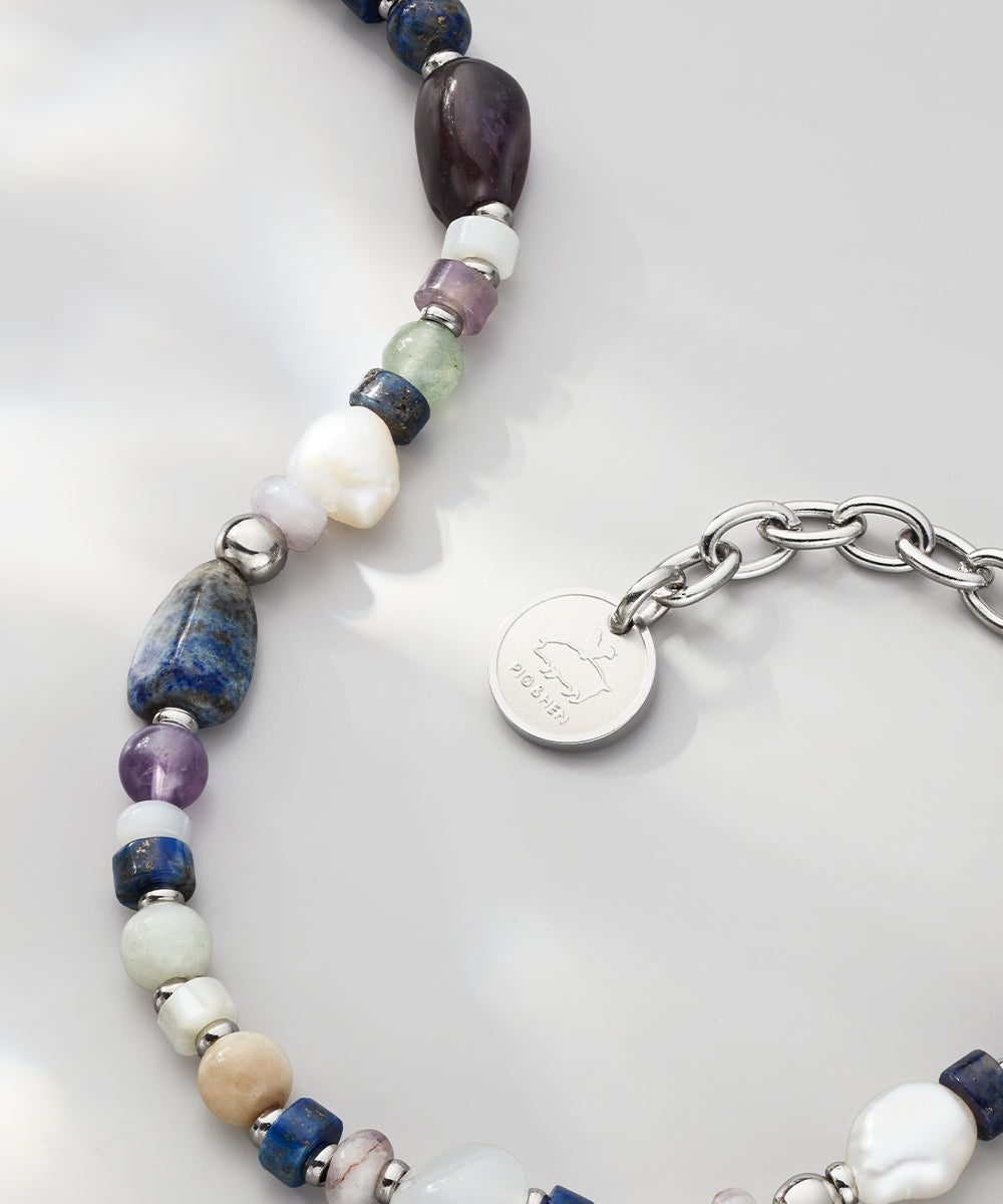 Brontide Mosaic Novara | Silver