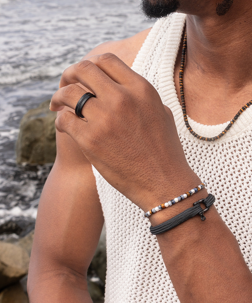 Navarch 6mm Ring Black  | Black