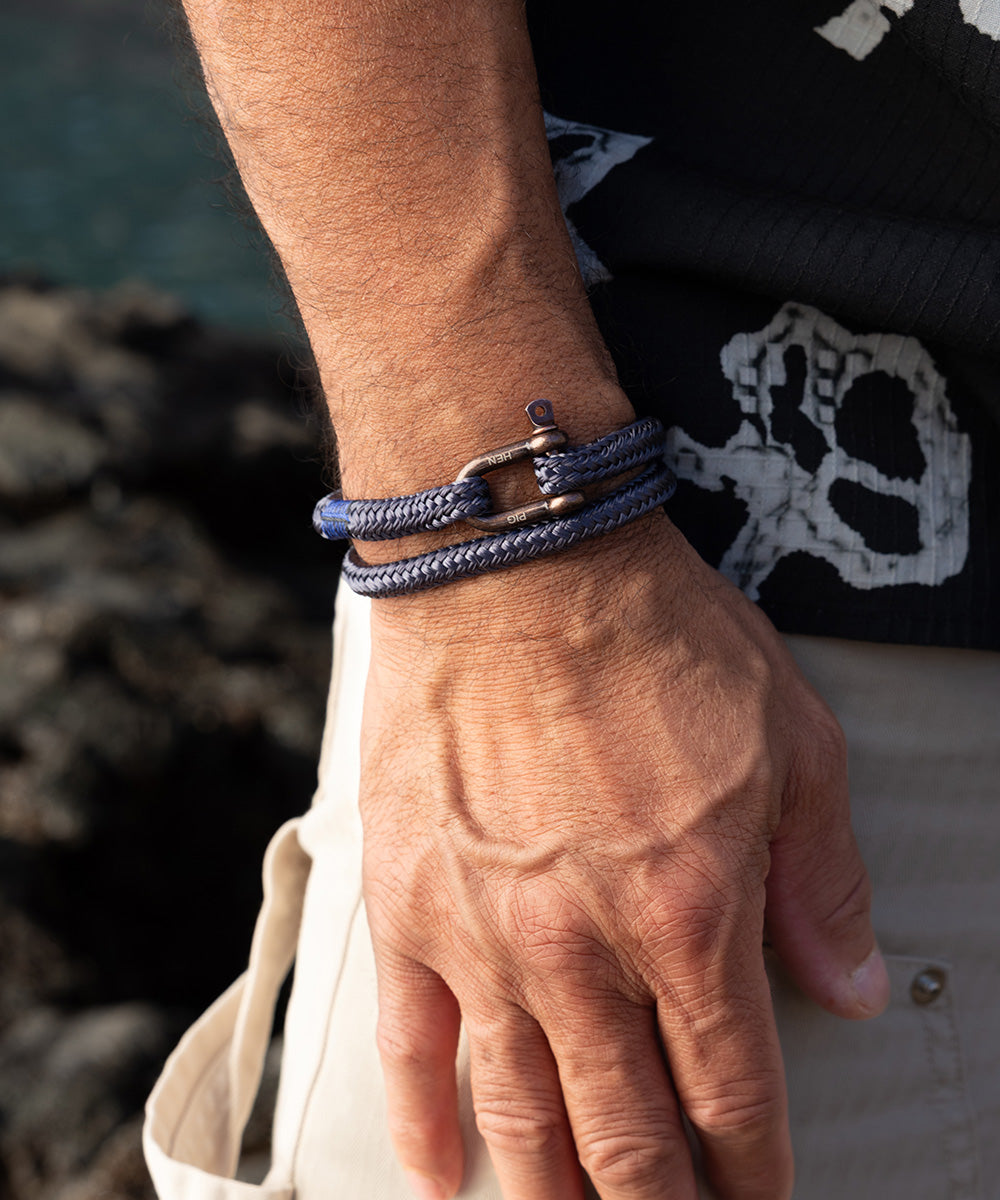 Salty Steve Slate Gray | Bronze