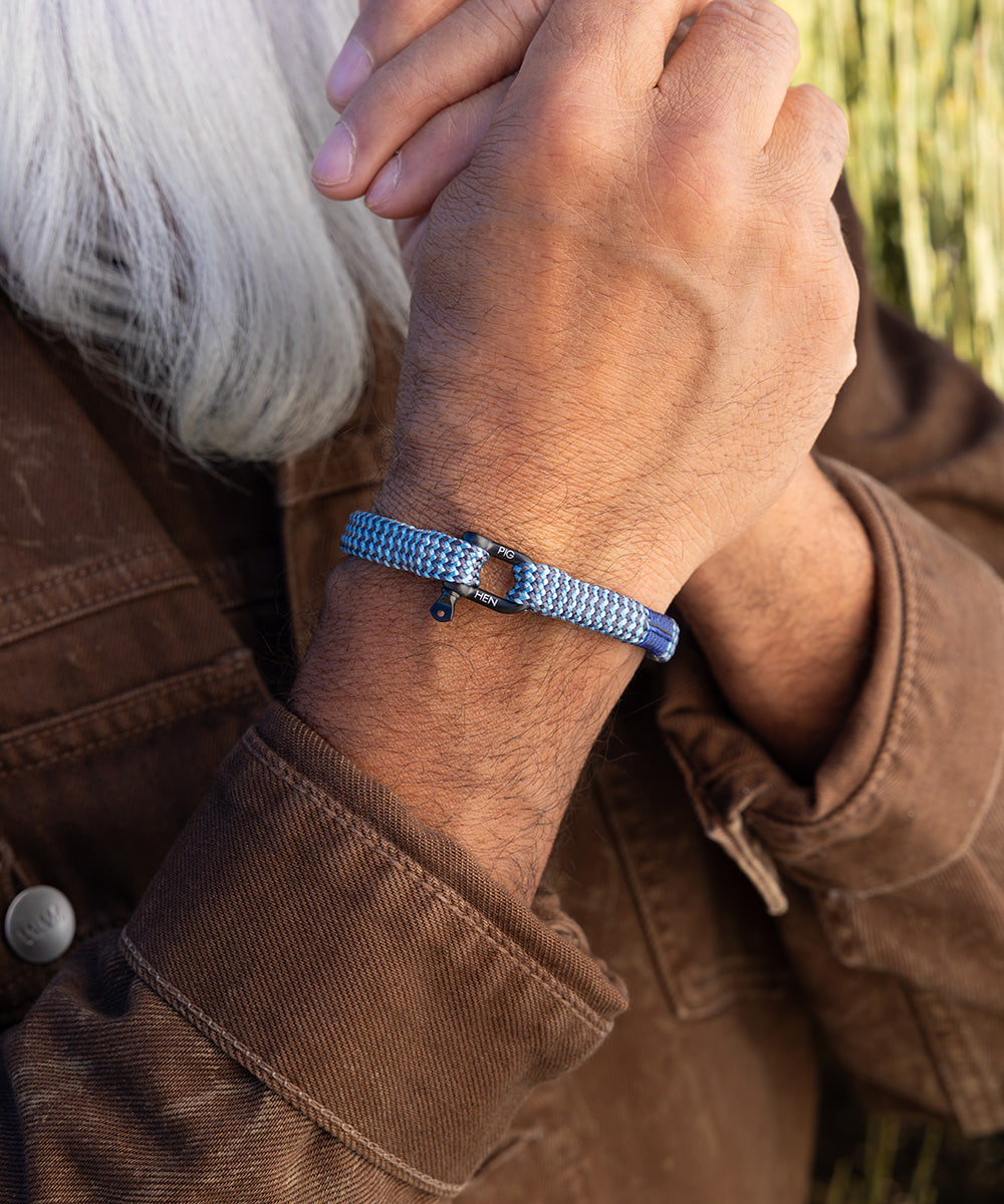 Vicious Vik Steel Blue - Slate Gray | Black