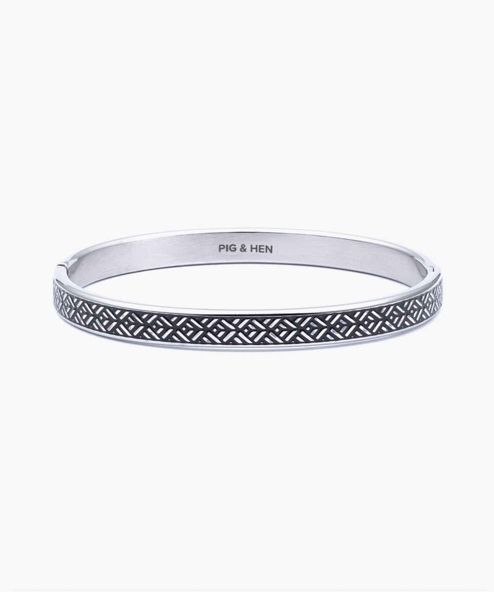 Navarch 9mm Striato | Silver