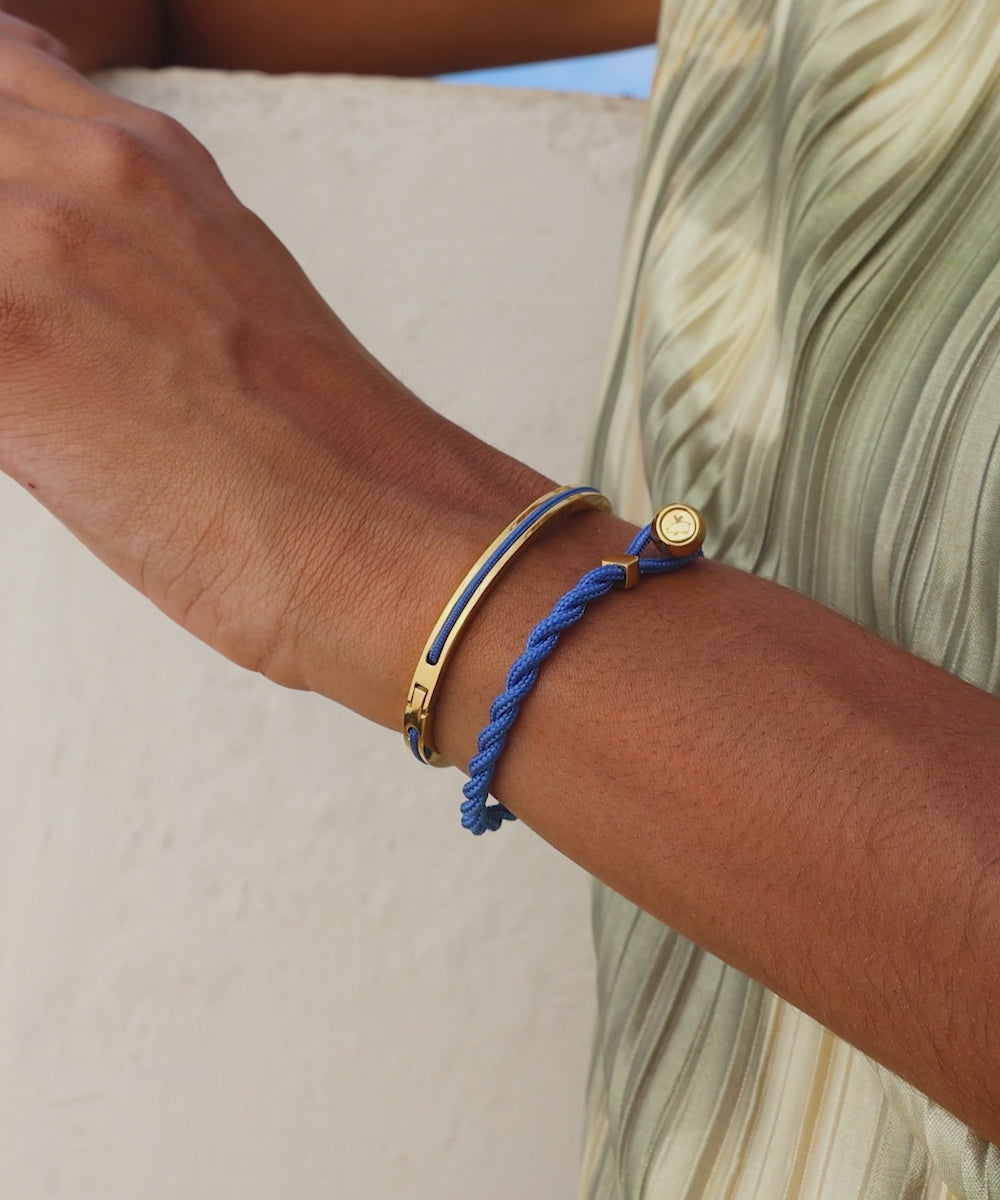 Maya Lou Royal Blue | Gold