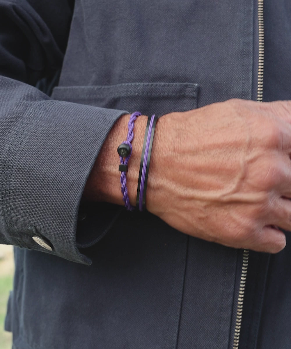 Easy Ed Royal Purple | Black